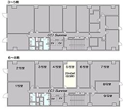 クロスオフィス渋谷の間取図画像