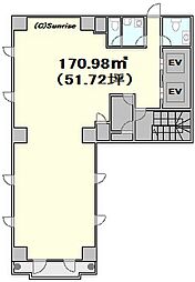 JHVビルの間取図画像
