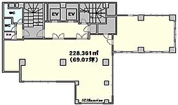 アカサカセブンスアヴェニュービルの間取図画像