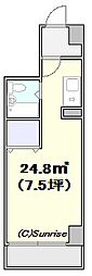 オーロラ三田の間取図画像