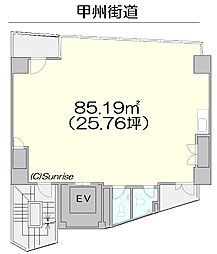 VORT西新宿2の間取図画像