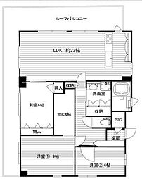 グランパティオ 3LDKの間取図画像