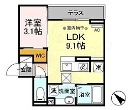 ソレール西久保 1階