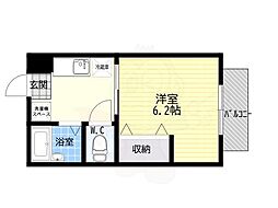 メゾンドルポ 2階/206