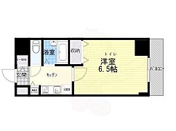 フェニックス武蔵関弐番館 1Kの間取図画像