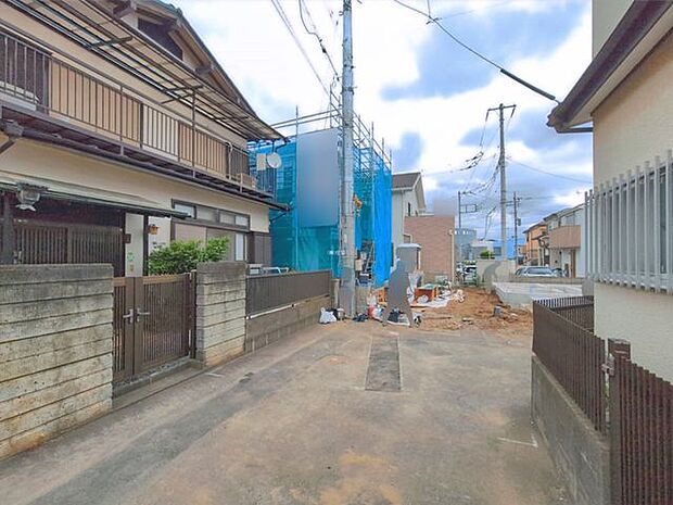 前面道路含む販売現地