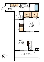 ＡＦ　ワイプアメリア[ヘーベルメゾン・Wi-Fi付] 3階
