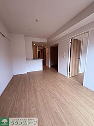 JR総武線 市川駅 徒歩6分の賃貸マンション 4階2LDKのリビング/ダイニング