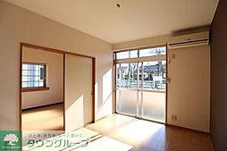 JR常磐線 南柏駅 徒歩5分の賃貸アパート 1階2DKのリビング/ダイニング