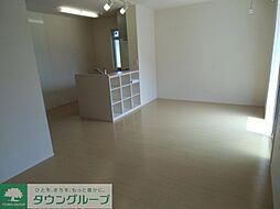 つくばエクスプレス 流山おおたかの森駅 徒歩12分の賃貸アパート 1階1LDKのリビング/ダイニング