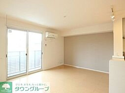 東武野田線 逆井駅 4.1kmの賃貸アパート 2階2LDKのリビング/ダイニング