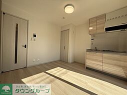 JR常磐線 松戸駅 徒歩10分の賃貸アパート 2階ワンルームのリビング/ダイニング