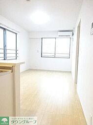 東武野田線 新柏駅 徒歩11分の賃貸アパート 3階1LDKのリビング/ダイニング