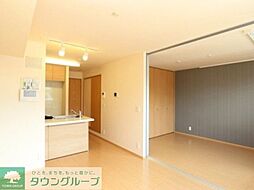 東武野田線 逆井駅 徒歩19分の賃貸アパート 2階2LDKのリビング/ダイニング