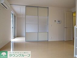 JR常磐線 新松戸駅 徒歩19分の賃貸アパート 1階2LDKのリビング/ダイニング