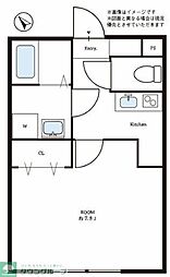 流山-PS1 1Kの間取図画像