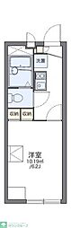レオパレストゥインクル 1Kの間取図画像
