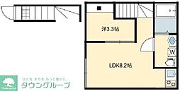 Nestia 1DKの間取図画像