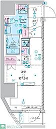 三郷市三郷1丁目マンション ワンルームの間取図画像