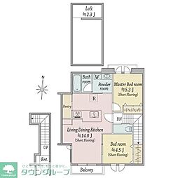 Windsor Court 2LDKの間取図画像