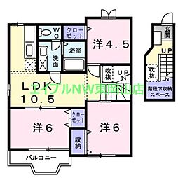 サンライズT E棟 2階/-