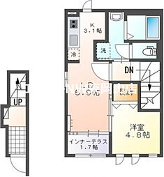 マロンクレスト A 2階