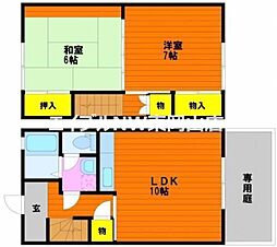 エクセレンス中井 B棟 1階/-