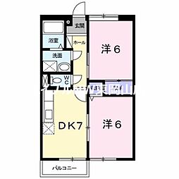 グリンピア古都B 2階/-