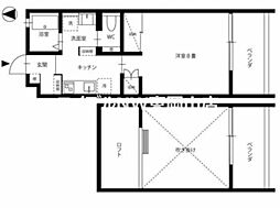 クレル西川原 N棟 1階/-