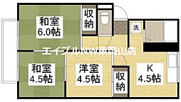 ドミール八幡B 2階