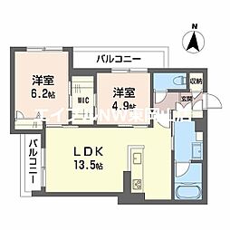 キャステルガーデン 3階