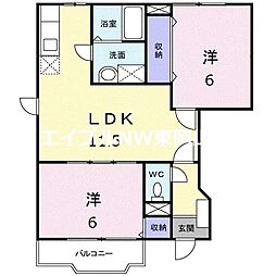ファミール吉永Ａ 1階
