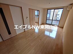 ラ・パルテール高屋　壱番館 1階2LDKのリビング/ダイニング