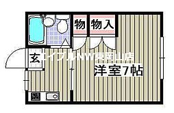 安田コーポ II棟 2階