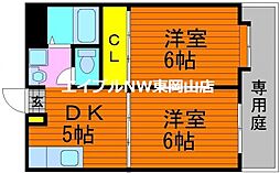 間取図画像 2DK