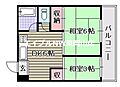 直原マンション3階3.8万円