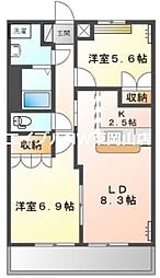 ベル　メゾン 2階