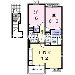 メロ−ライフＢ 2階