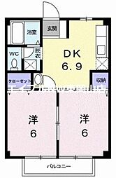 リバーサイド藤和Ｂ 1階