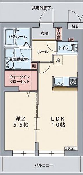 同じ建物の物件間取り写真 - ID:222015969553