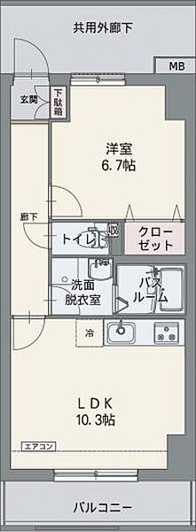 同じ建物の物件間取り写真 - ID:222016363954