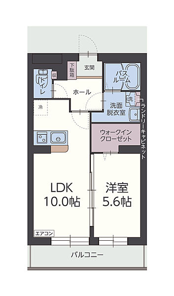 同じ建物の物件間取り写真 - ID:222016572586