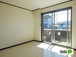 ヴィラ・イシハラ 203 2階1Kのリビング/ダイニング