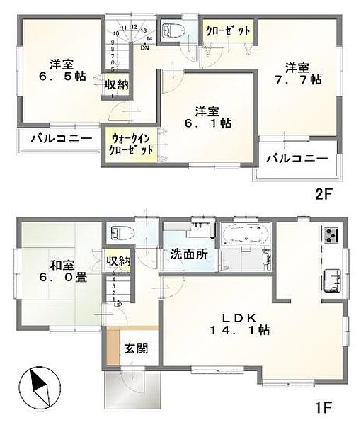 間取り：312001327662