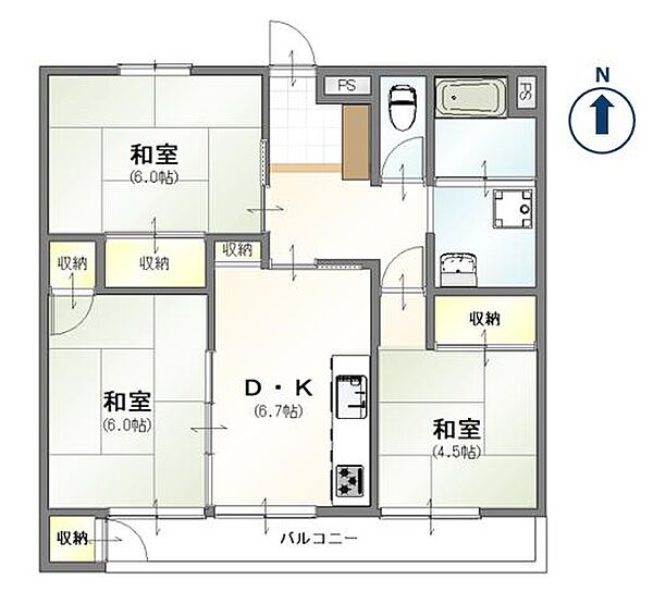 間取り：312001327663