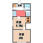 宇都宮市富士見が丘2丁目 2階建 築32年のイメージ