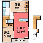 鹿沼市貝島町 2階建 築12年のイメージ