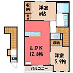 鹿沼市貝島町 2階建 築12年のイメージ