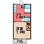 塩谷郡高根沢町宝石台5丁目 2階建 築35年のイメージ