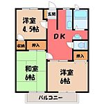 塩谷郡高根沢町大字宝積寺 2階建 築33年のイメージ